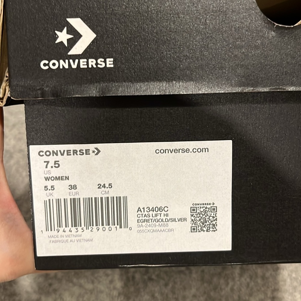 Platform high top converse - Picture 5 of 5